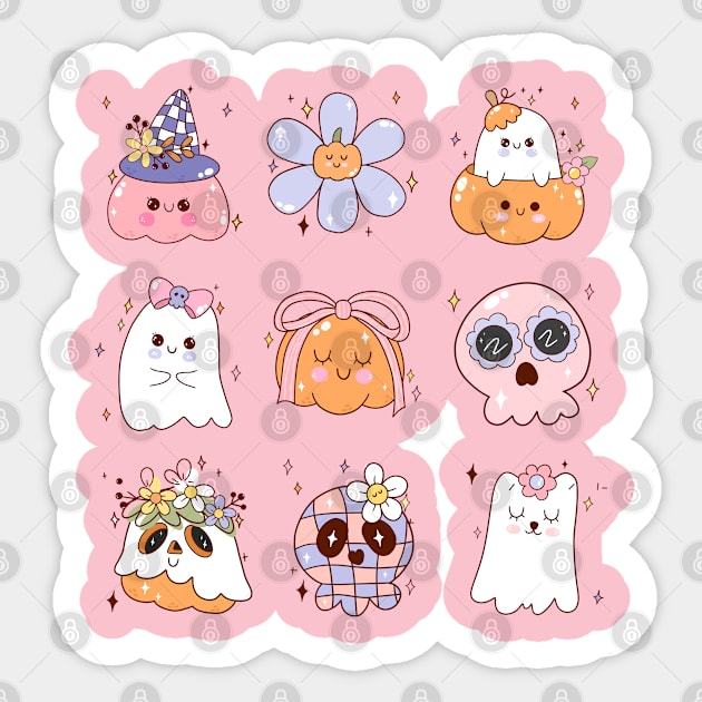 Spooky Squad Halloween Sticker by TurnEffect